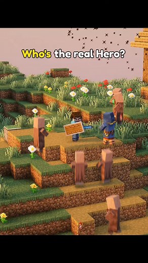 who's the real Hero? bbs mod https://www.curseforge.com/minecraft/mc-mods/bbs-mod/files/5616260 minecraft ver:1.20.4 editing: inShot edits ytcreate #minecraft