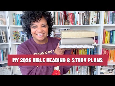 My 2026 Bible Reading & Study Plans