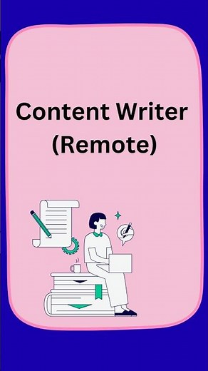 Remotely working Content Writer job posting (copied from LinkedIn) Location : Dubai. #workfromhome