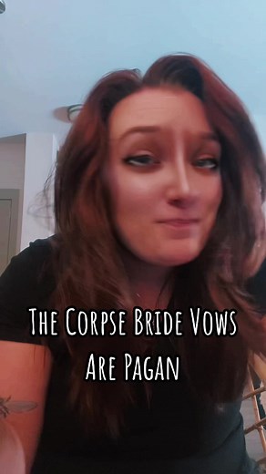 🩵🤍🩵🤍🩵 #pagan #paganism #witchtok #witchesoftiktok #paganwedding #witchwedding #corpsebride #corpsebridevow #weddinginspo #gothicwedding #witchfluencer