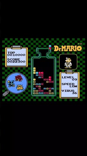 Dr Mario gameplay kill the virus