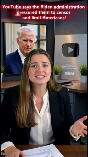 YOUTUBE ADMITS IT: Biden Admin Forced Censorship!