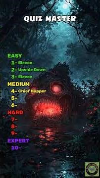 Can You Beat This Stranger Things Quiz? #strangerthings #shorts