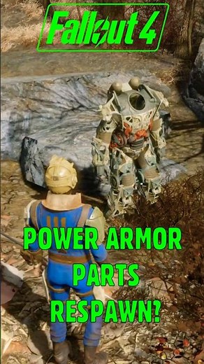 Fallout 4: Power armor parts respawn after 10 days?
