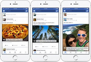 Facebook Automatic Alternative Text Helps Blind Users “See” Photos