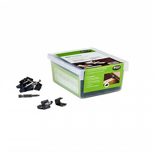 Reviews for Trex Hideaway 50 sq. ft. Universal Hidden Deck Fasteners, Combo Pack with Start Clips, Black | Pg 1 - The Home Depot