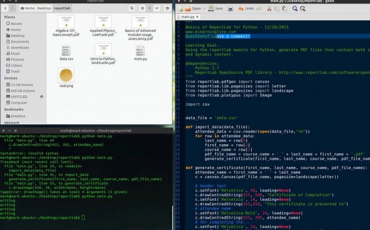 【油管搬运】Python + ReportLab生成PDF简易教程