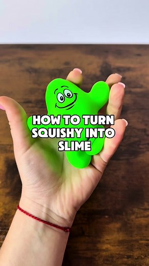 How to Turn Squishy Toys into Homemade Slime