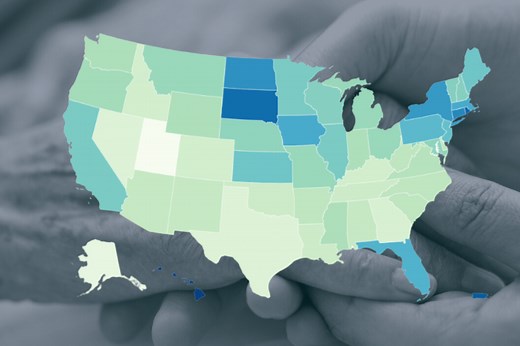 Map Reveals Where Americans Are Most Likely to Reach 100 Years Old