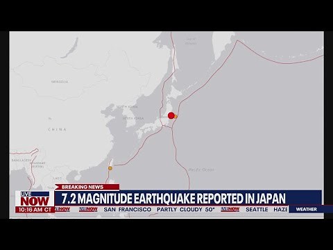 Japan rocked by 7.3-magnitude earthquake: Tsunami advisory issued | LiveNOW from FOX