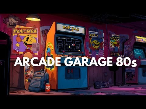 Pac-Man Arcade Mix // Chillwave Synthwave Retro Focus Work & Relax
