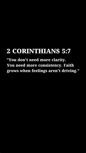 131K views · 10K reactions | Faith grows when feelings aren't driving. #anxiety #faithoverfear #bibleverse #blessed | Follow Jesus | Facebook