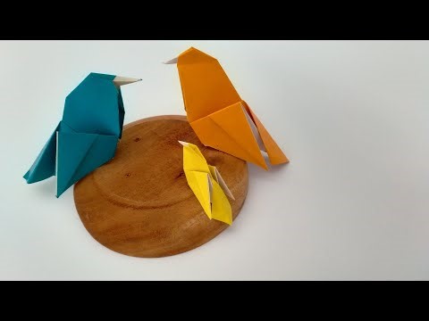 Easy Origami Sparrow Tutorial - Fold a Cute Paper Bird!