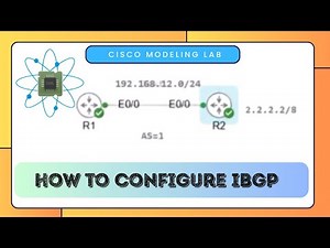 How to Configure iBGP in Cisco Modeling Lab (CML) | Step-by-Step Tutorial for Beginners