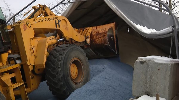 'I've seen prices go up 40%': Salt in high demand after recent trend of icy winter weather