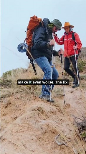 Knee pain after hiking
