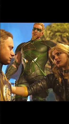 Black Canary & Green Arrow meet Doctor Fate #shorts #dc #injustice2 #greenarrow #doctorfate