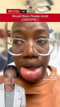 Should Black People Avoid Lisinopril? Side Effects Beyond The Cough #healthfacts