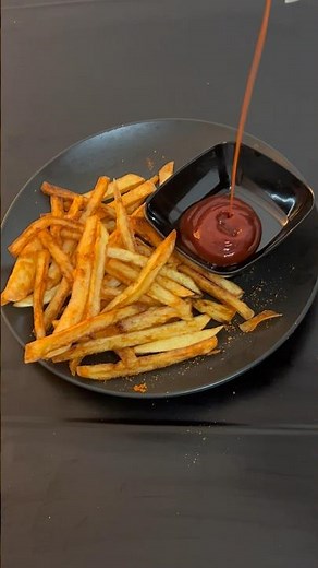 Perfect crispy fries with cajun seasoning