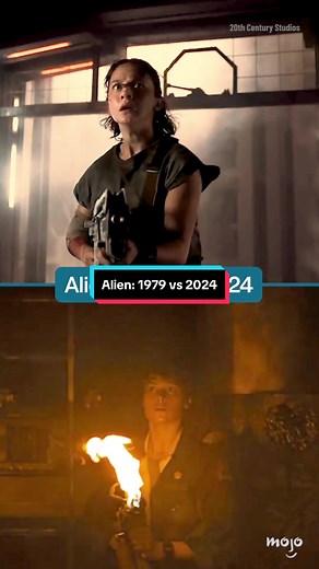 Alien: Romulus evokes the 1979 original. Do you think it stacks up? 👽 #alienromulus #scifi #sidebyside