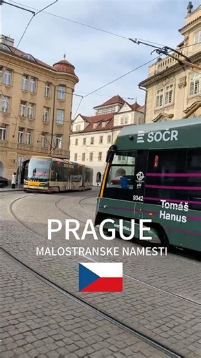 A Charming Street View in PRAGUE 🇨🇿: Wander Among Historic Beauty#Prague#Czechia#Cityvibes