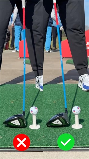 Incorrect vs Correct Driver Setup ✅ #golf #viralshorts #bogeybook