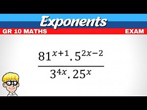 Exponents Grade 10: Prime Number Exam Question