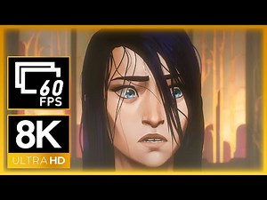 Arcane: Season 1 | Jinx's Tea Party | Jinx kidnaps Vi, Caitlyn and Silco (8K 60FPS) (Remastered)