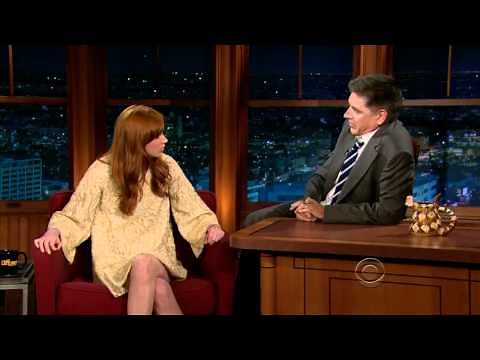 Karen Gillan on Craig Ferguson [HQ] (26.7.11)