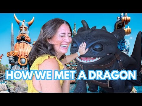 Finally Meeting Toothless (Isle of Berk) | My First Time at Epic Universe (Episode 2)