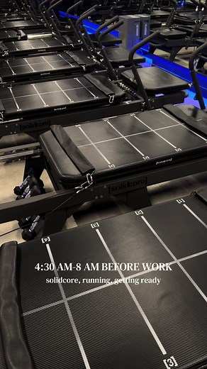 Energizing Monday Routine with Solidcore and Running