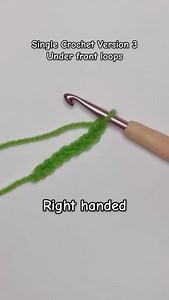 Learn to Crochet: first row Version 3 (right handed) 🧶 #livinglavidacrafting #crochet #yarnaddict #handmade #crochetaddict #happiness #howto #tutorial #beginnercrochet #crochetersofinstagram #tip #craftyarncouncil #certified #instructor | Living La Vida Crafting