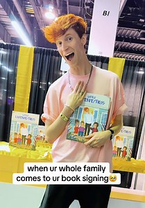 When Your Whole Family Comes to Your Book Signing — Except One
