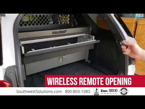 SUV Gun Locker Safes Vehicle Weapon Storage Cabinet