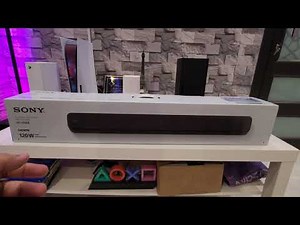 Sony Soundbar HTS100 120W فتح صندوق سوني سوند بار