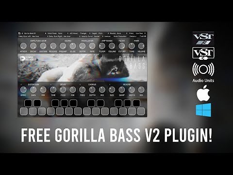 Gorilla Bass v2 VST VST3 AU plugin