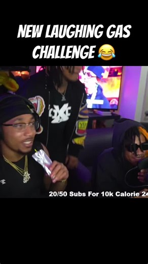 The laughing gas challenge #itsjustroblive #funnystreammoments #broly500 #dr3ad