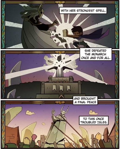 The Story Of Luz Noceda #luznoceda #owlhouse #theowlhouse #theowlhousecomic