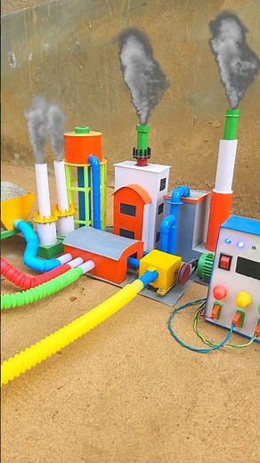 DIY Tractor Mini Concrete Bridge | Over Railway Track | Concrete Batching Plant #construction