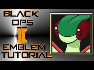 Call of Duty Black Ops 2 : Flygon Pokemon Emblem Tutorial