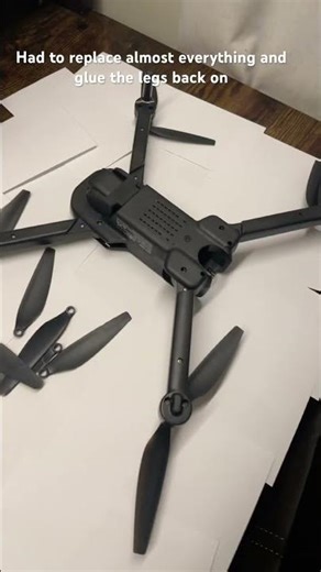 At least it didn’t break in half… #holystone #drone