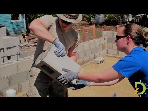 DIY Block Foundation Repair for House Build (Part 2)
