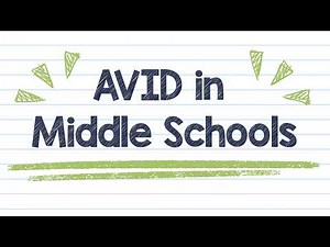 AVID in Middle Schools