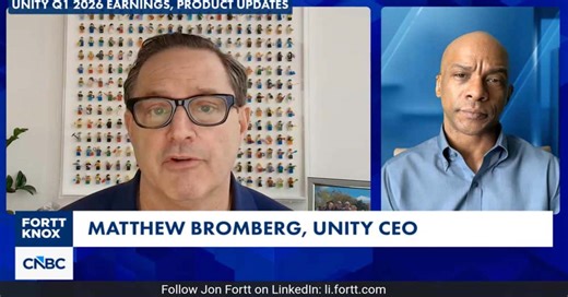 Matthew Bromberg, Unity CEO: Fortt Knox earnings