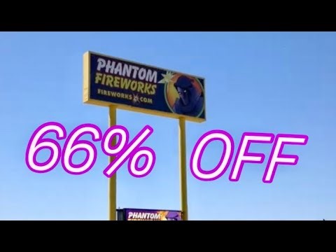 Phantom #Fireworks Store Tour 65% OFF