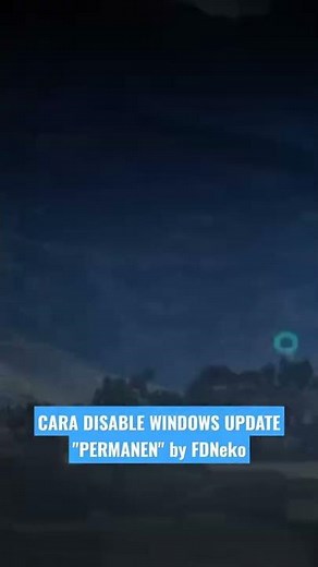 Cara Disable Windows Update PERMANEN di Windows 10/11