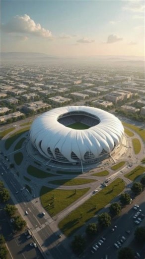 Next generation future stadium design 💯❤️😳😘💕 #shorts #design #3d #football