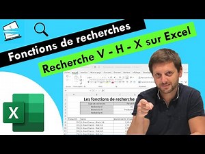 Les fonctions de recherches sur Excel
