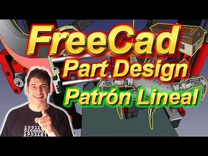📏 Patron lineal Part Design en FreeCad