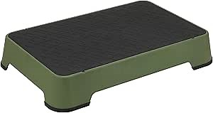 HUNTMARK Dog Training Place Board - Durable Hunting Dog Training Platform - Non-Skid Surface and Nonslip Feet - Stackable, Portable Agility Platform - Modern Puppy Trainer Equipment (Green)